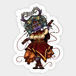 Spider Demon Sticker